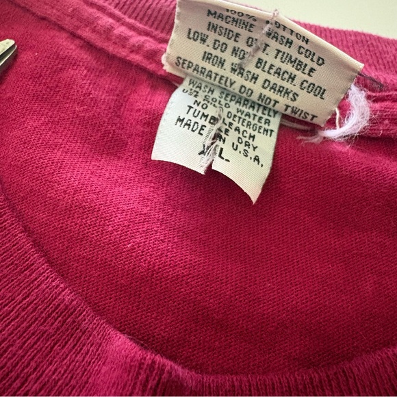 Ragtops Fringed Feather Graphic Tee Size XL - Picture 4 of 8